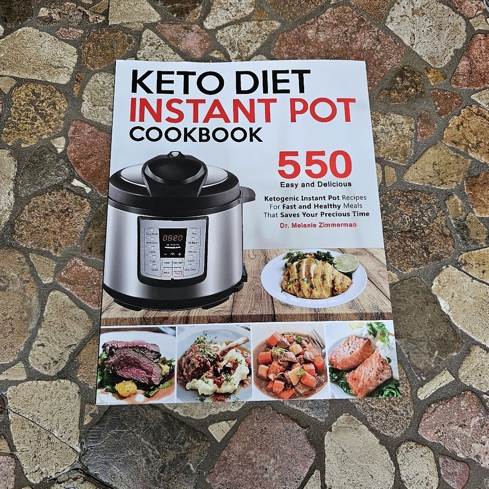 Keto Diet Instant Pot Cookbook Dr Melanie Zimmerman Low Carb 550 Recipes